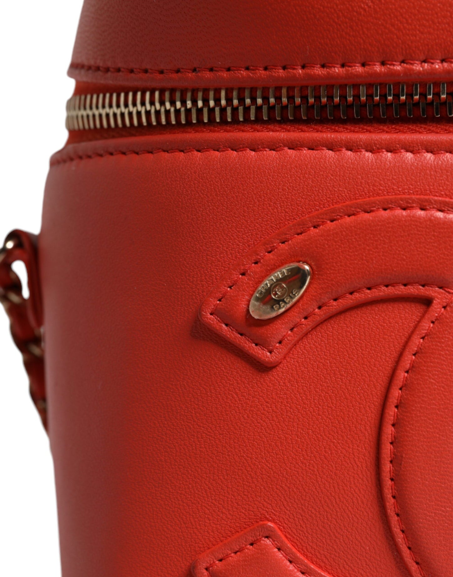 Sac à main à bandoulière avec chaîne Vanity Orange Coco Mark