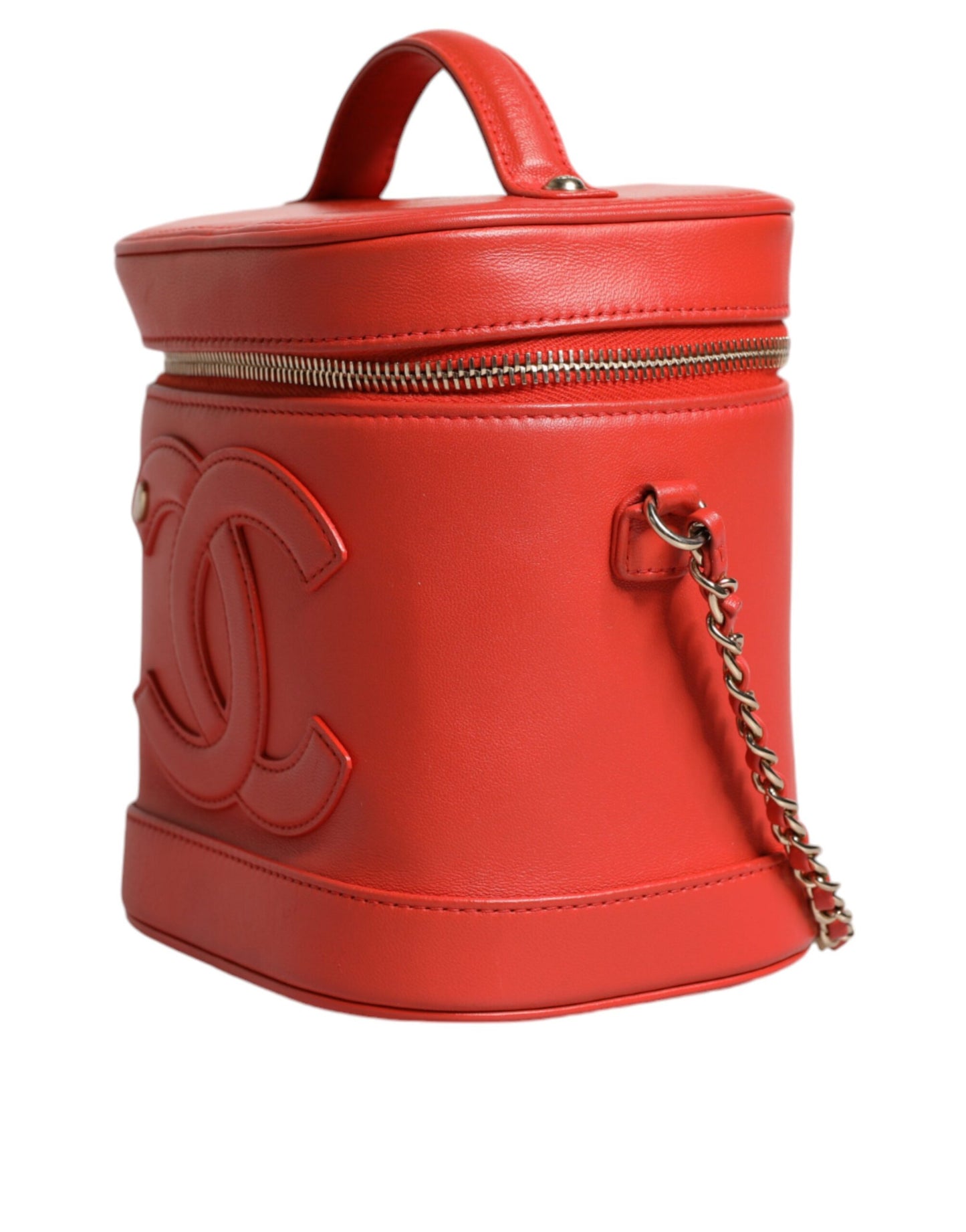 Sac à main à bandoulière avec chaîne Vanity Orange Coco Mark