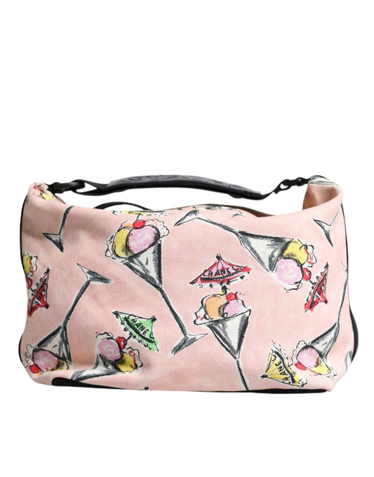 Sac à main en toile imprimée Pink Cruise Collection Parfait