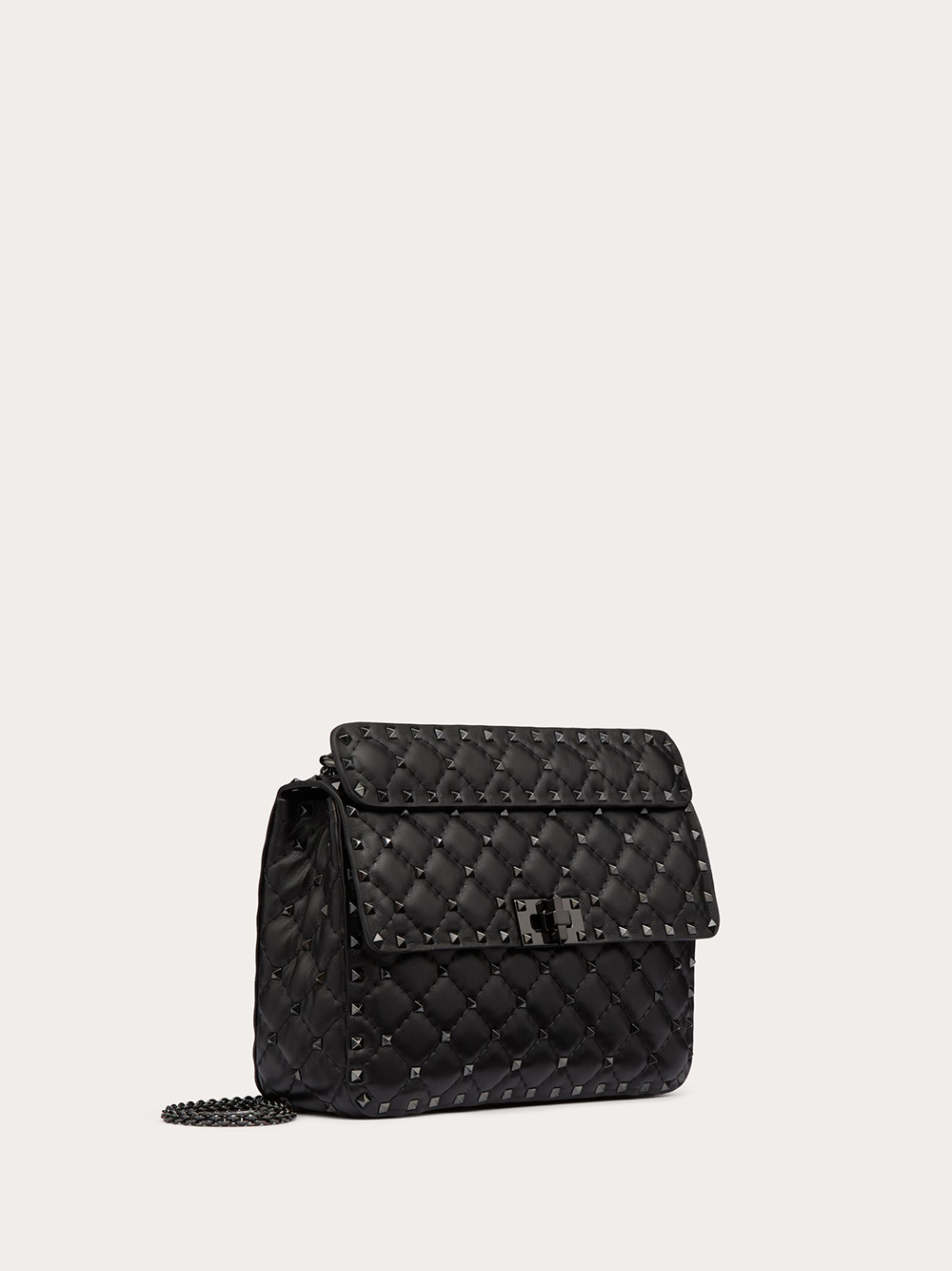 Medium Nappa Rockstud Spike Bag