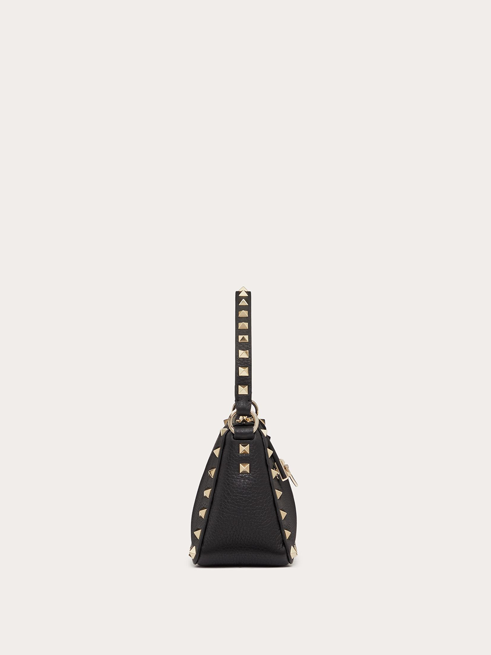 Small Rockstud Grainy Calfskin Crossbody Bag