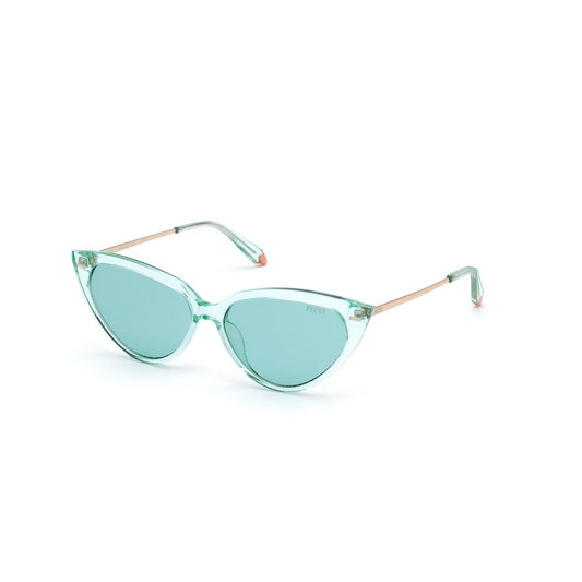 Lunettes de soleil en acétate marron