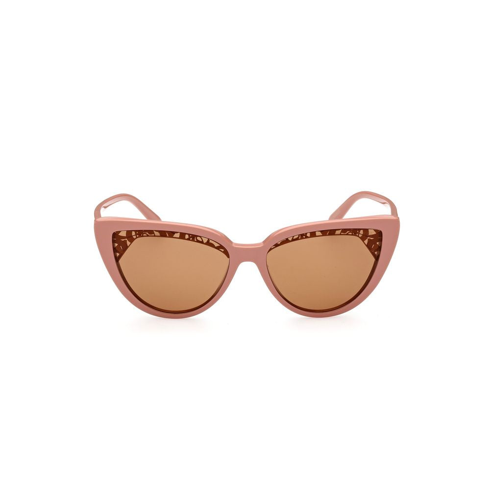 Lunettes de soleil en acétate marron