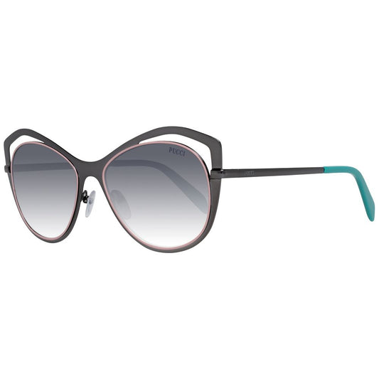 Gafas de sol de plástico gris