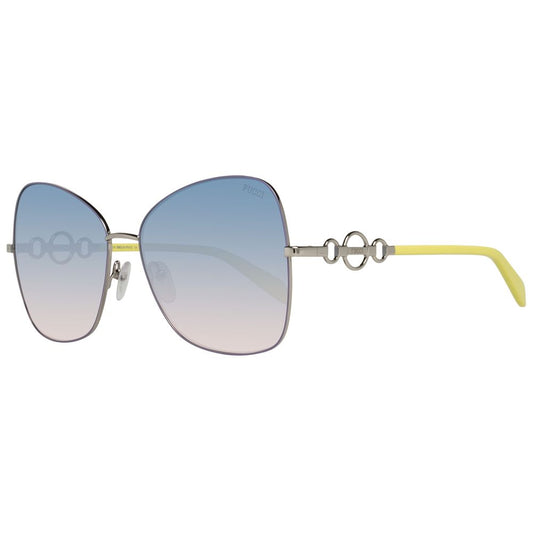 Gafas de sol de metal gris