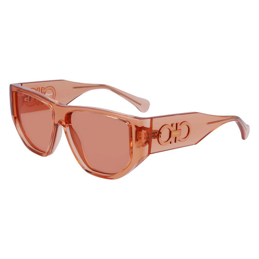 Gafas de sol inyectadas en naranja