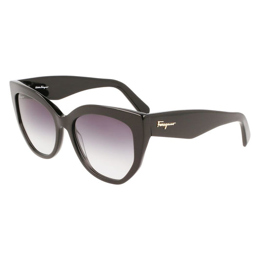 Lunettes de soleil en acétate noir
