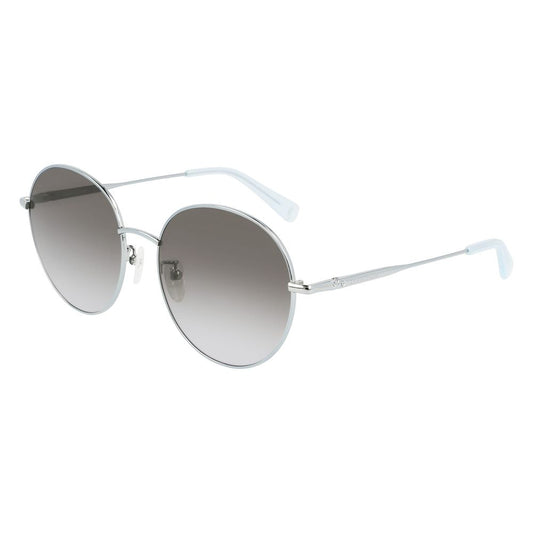 Lunettes de soleil en métal bleu