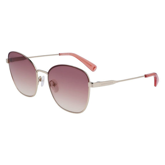 Lunettes de soleil en métal jaune