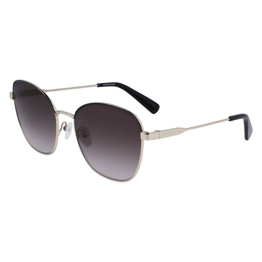 Lunettes de soleil en métal jaune