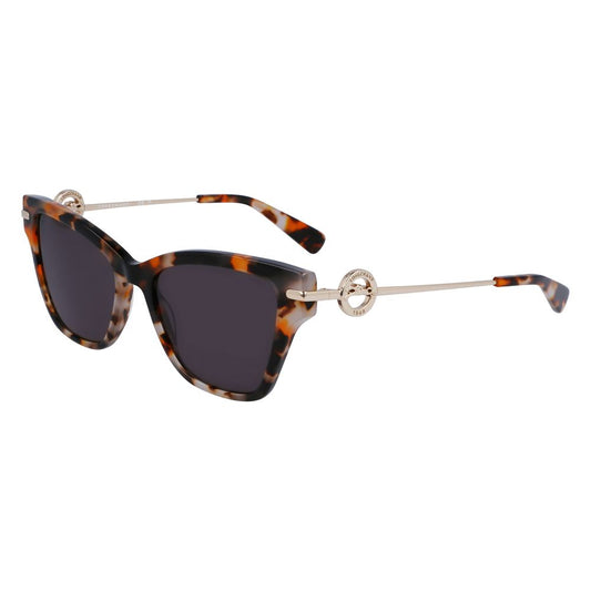 Lunettes de soleil en acétate marron