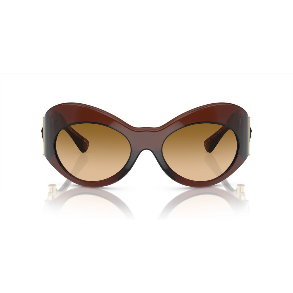 Lunettes de soleil en acétate marron