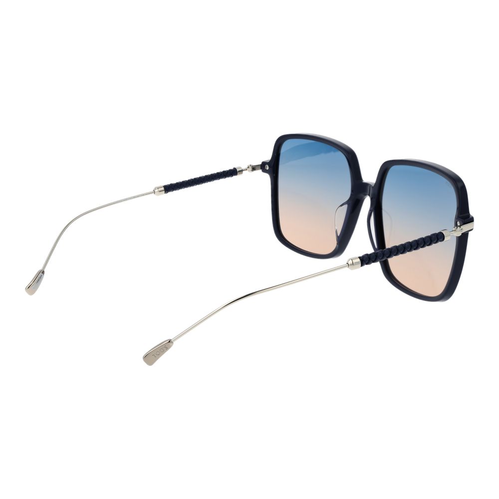 Lunettes de soleil bleues pour femmes