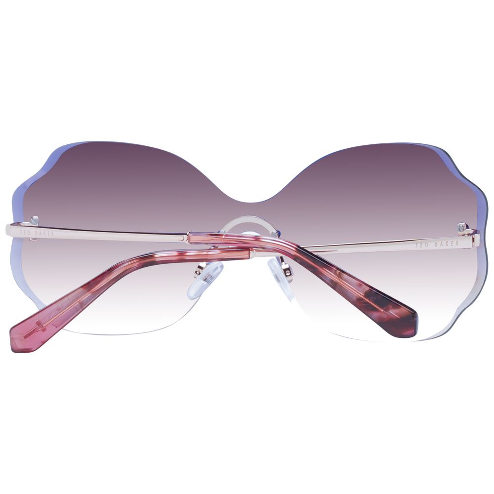 Lunettes de soleil pour femmes en or rose