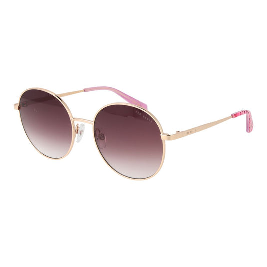 Gafas de sol doradas para mujer