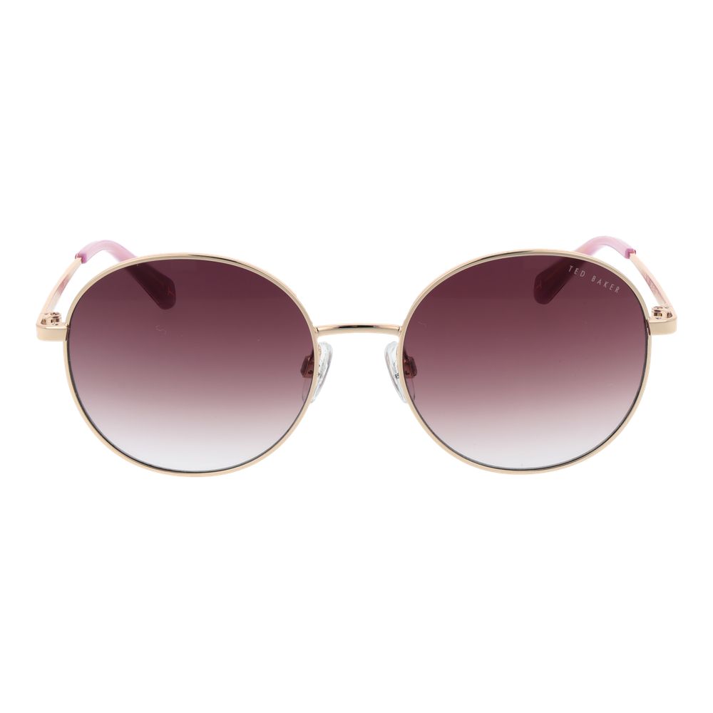 Gafas de sol doradas para mujer