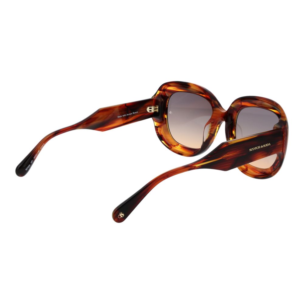 Lunettes de soleil marron pour femmes