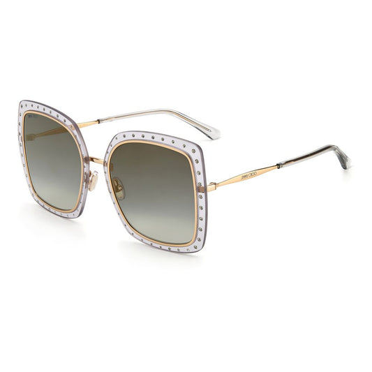 Lunettes de soleil en métal doré