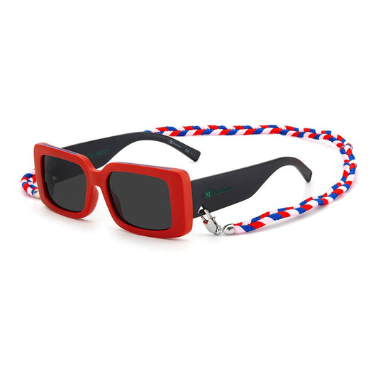 Gafas de sol de acetato rojo