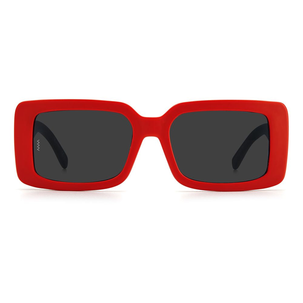 Gafas de sol de acetato rojo