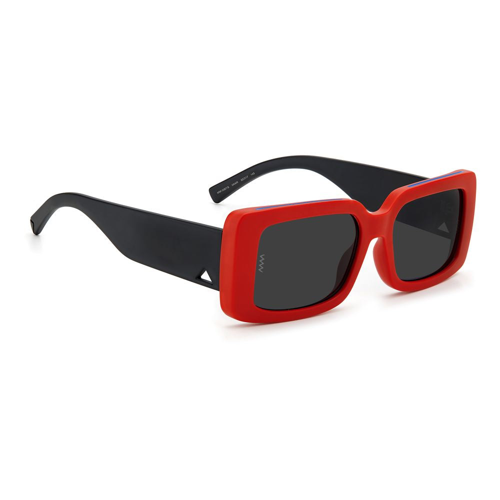 Gafas de sol de acetato rojo
