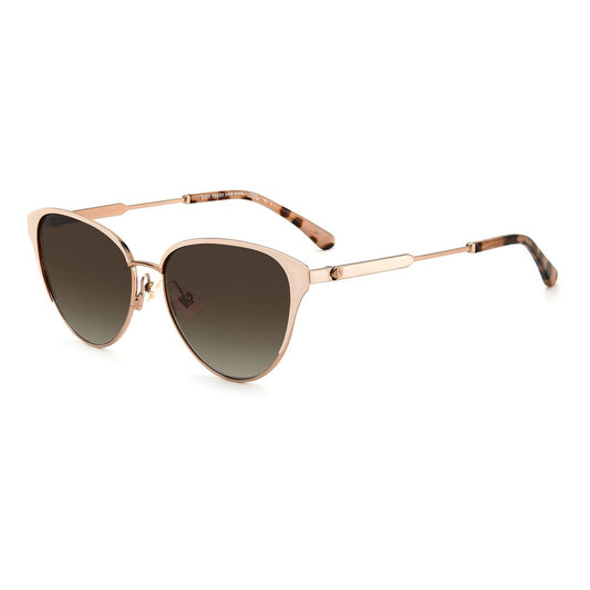 Lunettes de soleil en métal rouge