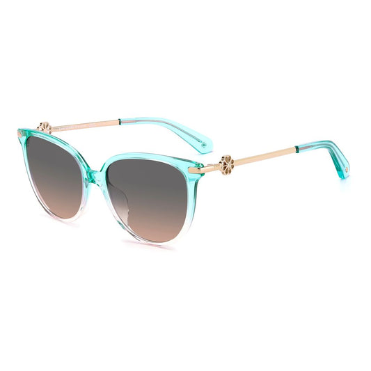 Lunettes de soleil en acétate vert