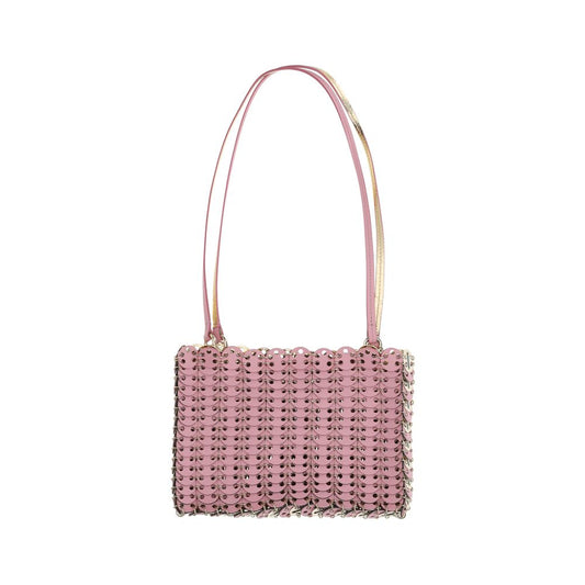 Pink/Gold 1969 Flip Bag in Leather