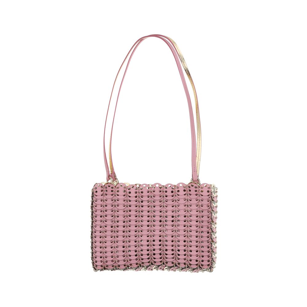 Pink/Gold 1969 Flip Bag in Leather