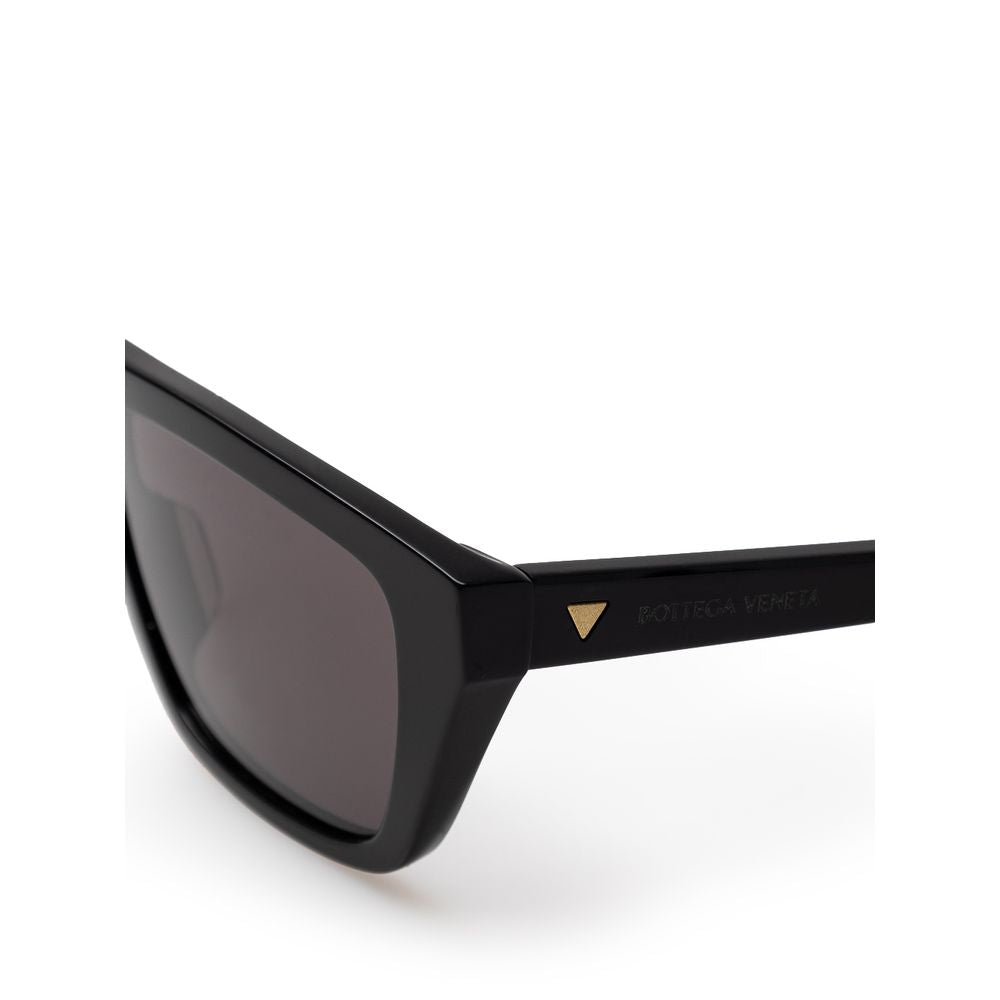 Lunettes de soleil en acétate noir