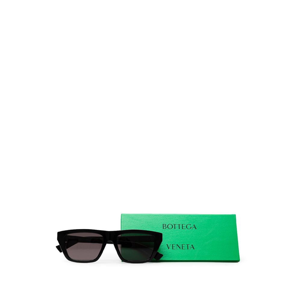 Lunettes de soleil en acétate noir