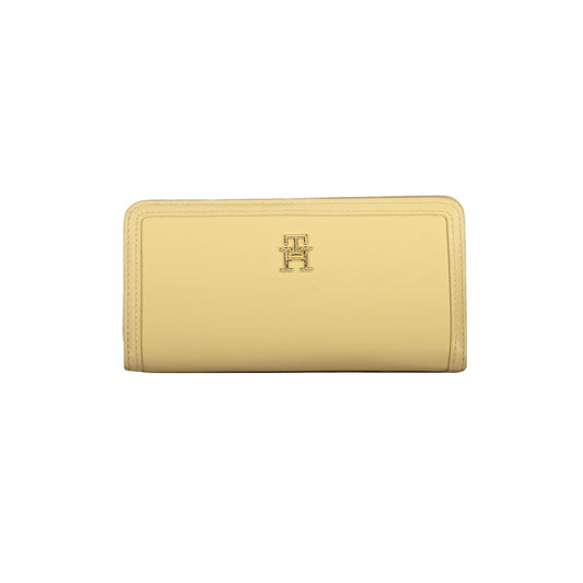 Portefeuille en polyéthylène beige
