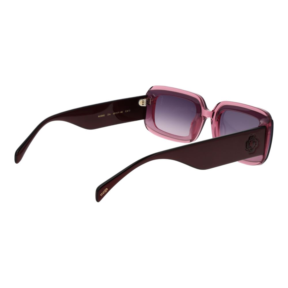 Lunettes de soleil roses pour femmes