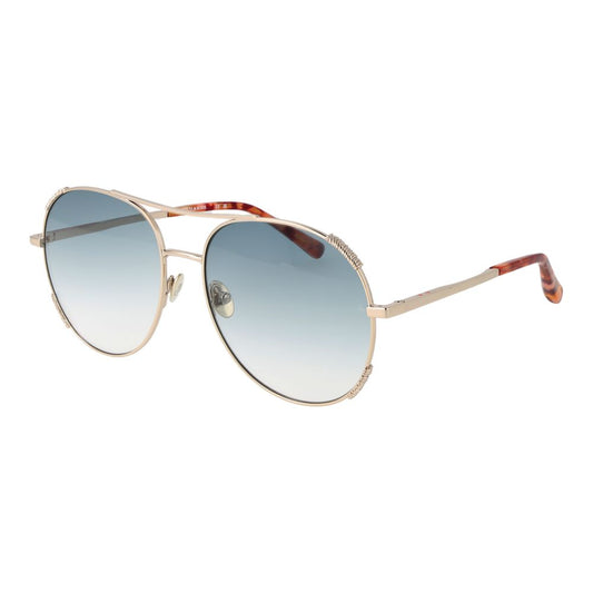 Gafas de sol doradas para mujer