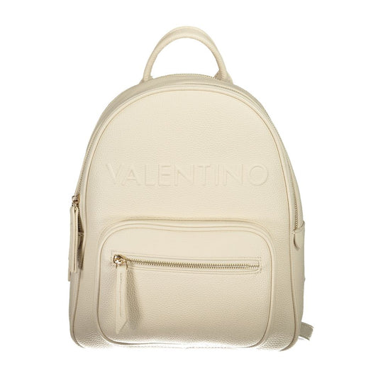 Sac à dos en polyéthylène beige
