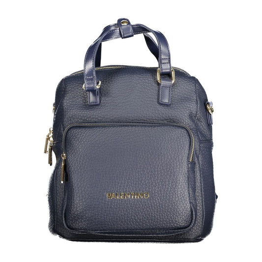 Sac à dos bleu en polyéthylène pour femme