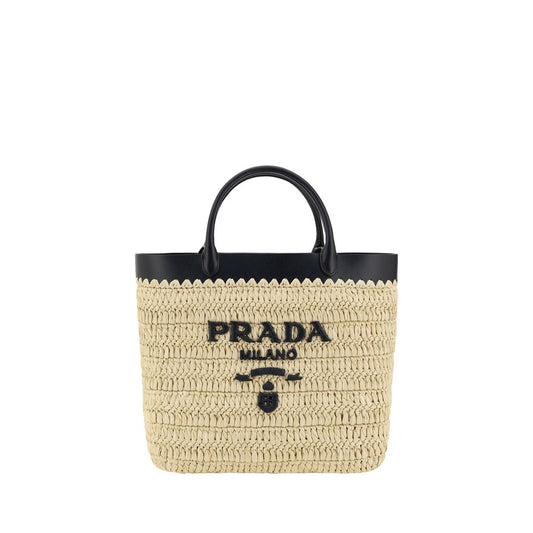 Sac fourre-tout en raphia tissé