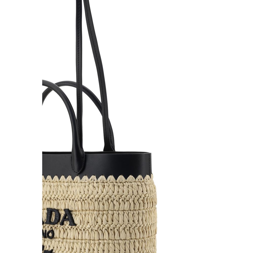 Sac fourre-tout en raphia tissé
