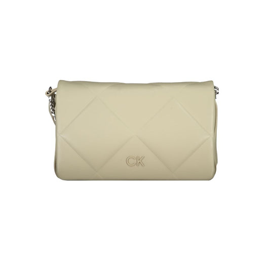 Sac à main en coton beige