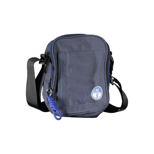 Bolso de hombro de poliéster azul para hombre