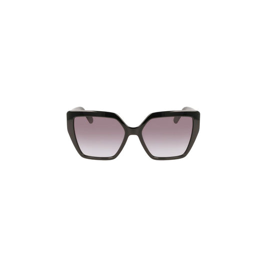 Lunettes de soleil noires bio-injectées pour femme
