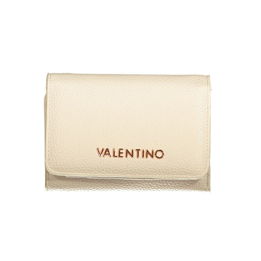 Portefeuille en polyéthylène beige
