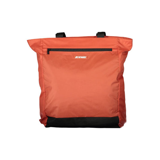 Bolso de mano para mujer de poliéster rojo