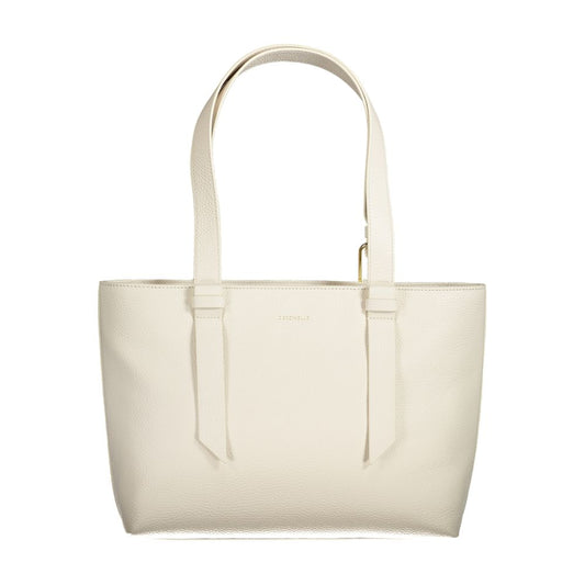 Sac à main en cuir blanc