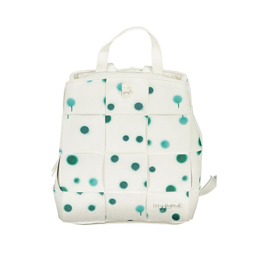 Sac à dos en polyéthylène blanc