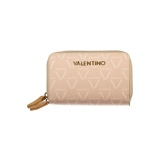 Portefeuille en polyéthylène beige