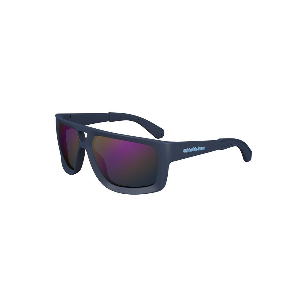 Blue Plastic Sunglasses