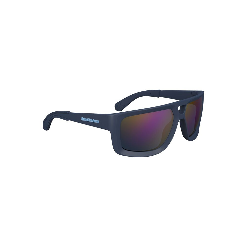 Blue Plastic Sunglasses