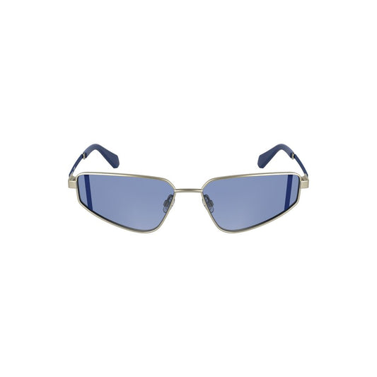 Gafas de sol de metal gris