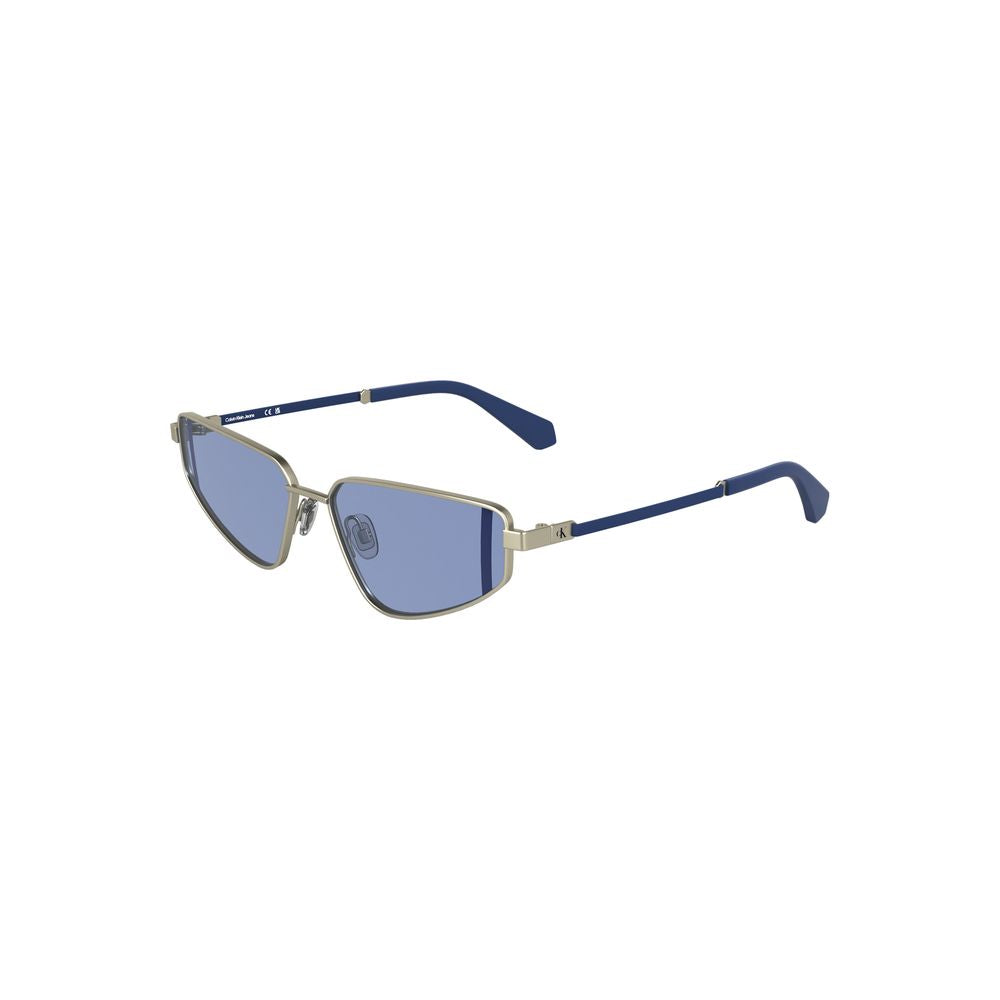 Gray Metal Sunglasses